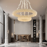 Candelabru Cristal cu Telecomanda, PRAGA Imperio, 78W, Diametru 71cm, Lumina Rece/Calda/Neutra, Auriu, Inaltime Reglabila Lustre LED cu Telecomanda Default Title Alessandro Design