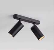 Lustra Joom cu Proiector Liniar 2XGU10 Negru Lustra LED Default Title Alessandro Design