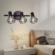Lustra cu Abajur, GRACIE, Diamant, 3XE14, Negru Lustre Clasice Default Title Alessandro Design