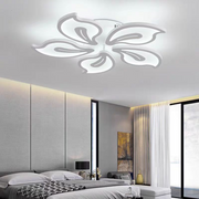 Lustra LED cu telecomanda JASMINE 66W, 5 Petale, lumina Rece/Calda/Neutra, Dimabila, Alb Lustre LED cu Telecomanda Default Title Alessandro Design
