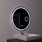 Oglinda LED Rotunda 70cm, Touch Luxor, Sistem Dezaburire, Dimabila Oglinda Baie cu LED si Dezaburire Default Title Alessandro Design