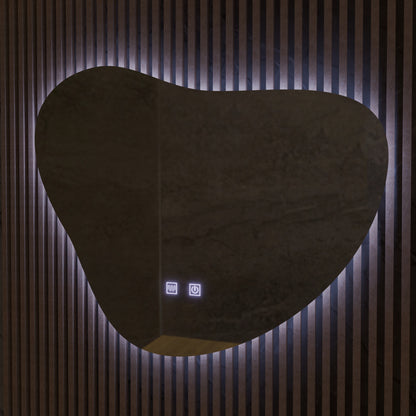 Oglinda LED Touch Avonita Sistem Dezaburire 87X70cm, E83S/87X70 Oglinzi Korman E Default Title Alessandro Design