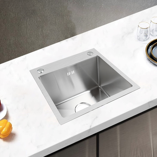 Chiuveta Bucatarie Inox 60x45x21 cm, Inox Periat Default Title Alessandro Design