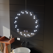 Oglinda LED Touch Ivory Sistem Dezaburire 50X50cm Oglinzi Korman E Default Title Alessandro Design