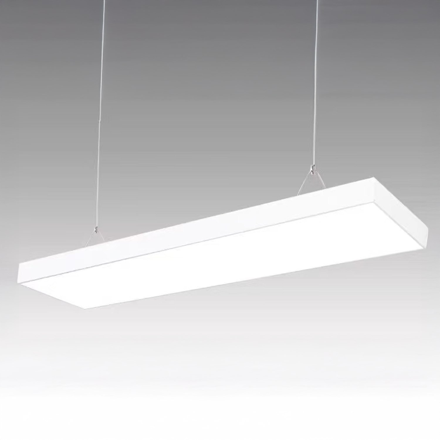 Lustra LED suspendata DARIN, 120cm, 23W, Inaltime Reglabila, Lumina Rece, Alb Lustre Moderne Default Title Alessandro Design
