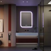 Oglinda LED CLARIVO Dreptunghiulara, 14W, 60X80cm, Touch, Sistem Dezaburire Oglinzi Korman E Default Title Alessandro Design