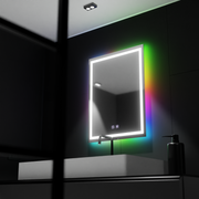 Oglinda LED Rectangulara 60X80cm, Spectrum Touch, RGB, Sistem Dezaburire Oglinzi Korman E Default Title Alessandro Design