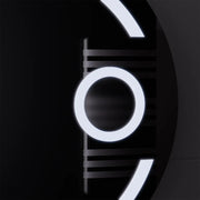 Oglinda LED Rotunda, 22W, 70cm, Visio MotionGlow Marcello, Sistem Dezaburire, Ceas & Termometru, Lupa Cosmetica, Dimabila Oglinzi Marcello Default Title Alessandro Design