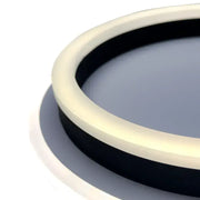 Lustra LED SOLENA ROTONDA 13W, Diametru 25cm, lumina Rece/Calda/Neutra, Alb Negru Lustre LED Default Title Alessandro Design