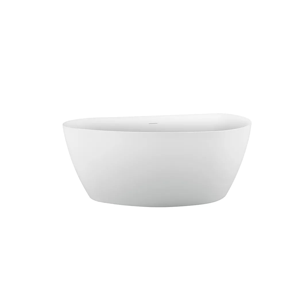 Cada Freestanding, Semi-ovala, Acril, Alba, 150×72×60 Cm Cazi Freestanding Default Title Alessandro Design