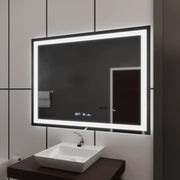 Oglinda LED Rectangulara 120x80cm Vérité MotionGlow Marcello, Sistem Dezaburire, Ceas & Termometru, Dimabila Oglinzi Marcello Default Title Alessandro Design