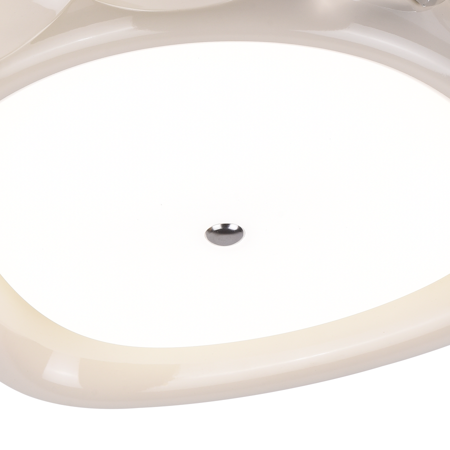 Lustră LED 8057WH, 41W, Acril Alb, Lumina 3000K/4000K/6000K Lustre LED Default Title Alessandro Design