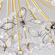 Candelabru Cristal Petito, 12XG4,Auriu, Diametru 52cm Candelabre Cristal Default Title Alessandro Design