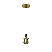 Starožitný luster, 1xE27, 100 cm, kov, bronz Vintage lustre Predvolený názov Alessandro Design