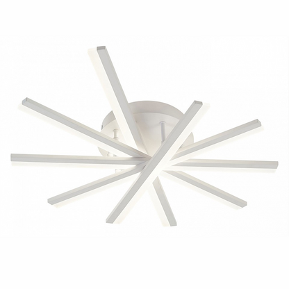 Lustra LED cu telecomanda ZOE, 67W, lumina Rece/Calda/Neutra, Dimabila, Alb Lustre LED cu Telecomanda Default Title Alessandro Design
