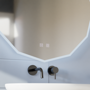 Oglinda LED Rotunda, 80cm, VIVO Touch, Sistem Dezaburire, Dimabila Oglinzi Korman E Default Title Alessandro Design