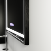 Oglinda LED Rectangulara, 120x80cm, Verite Majeste Noir Motion Glow Marcello, Sistem Dezaburire, Ceas & Termometru, Dimabila Oglinzi Marcello Default Title Alessandro Design