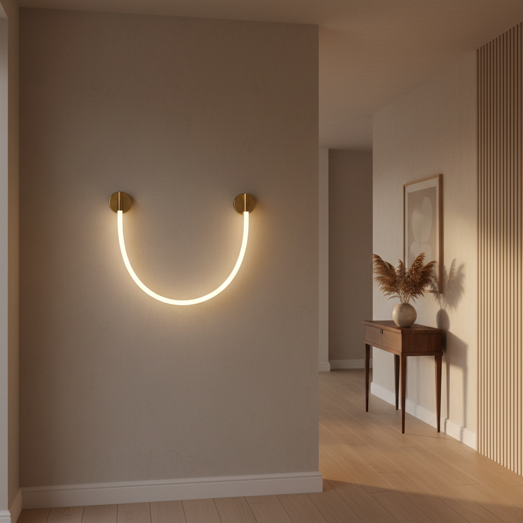 Aplica LED de Perete, 110cm, 3000K/4000K/6000K, Auriu Aplice de Interior Default Title Alessandro Design