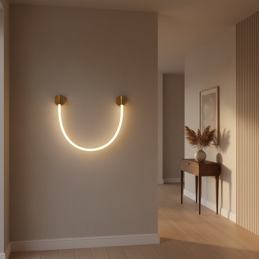 Aplica LED de Perete, 110cm, 3000K/4000K/6000K, Auriu Aplice de Interior Default Title Alessandro Design