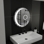 Oglinda LED Rotunda, 80cm, Orbis Touch, Sistem Dezaburire, Dimabila, E31S/80X80 Oglinzi Korman E Default Title Alessandro Design