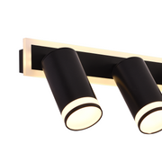 Lustra LED Ellen 46W Lumina Rece/Calda/Neutra Proiector Reglabil Acril si Metal Negru Lustre LED Default Title Alessandro Design