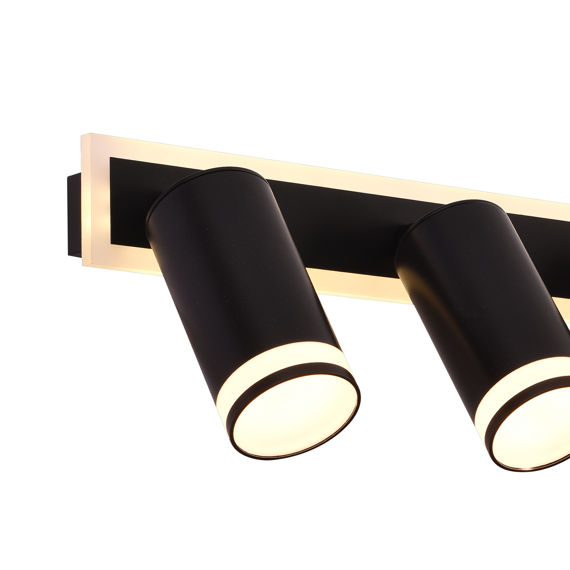 Lustra LED Ellen 46W Lumina Rece/Calda/Neutra Proiector Reglabil Acril si Metal Negru Lustre LED Default Title Alessandro Design