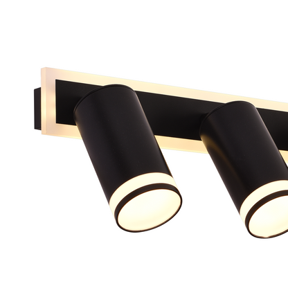 Lustra LED Ellen 46W Lumina Rece/Calda/Neutra Proiector Reglabil Acril si Metal Negru Lustre LED Default Title Alessandro Design