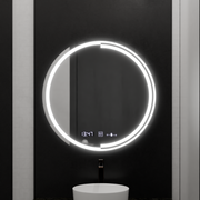 Oglinda LED Rotunda, 60cm, Senzor MotionGlow Consuel Marcello, Sistem Dezaburire, Ceas & Termometru, Dimabila Oglinzi Marcello Default Title Alessandro Design