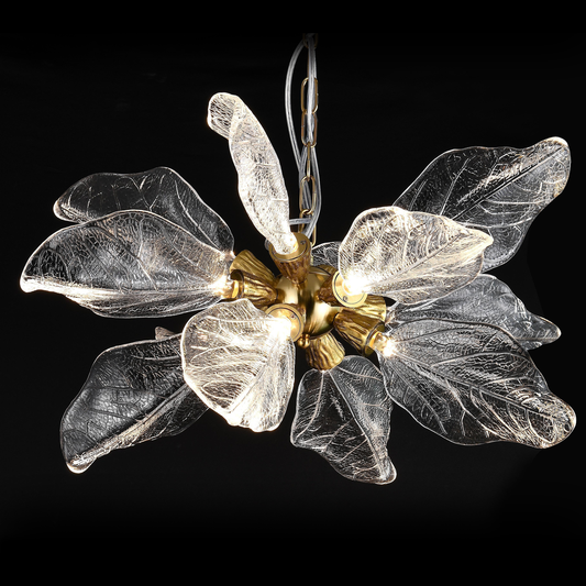Candelabru Rasina LED CM6083/D800 45W, Diametru 50cm, Bronz Candelabre Moderne Default Title Alessandro Design