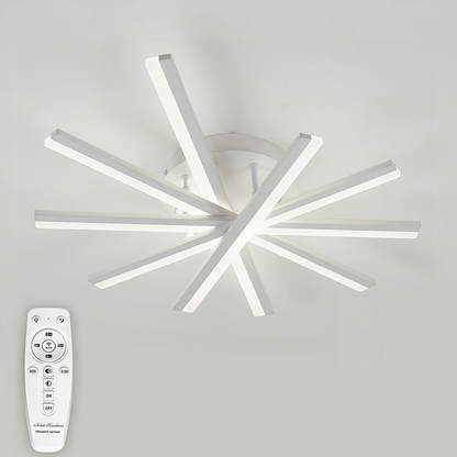 Lustra LED cu telecomanda ZOE, 67W, lumina Rece/Calda/Neutra, Dimabila, Alb Lustre LED cu Telecomanda Default Title Alessandro Design
