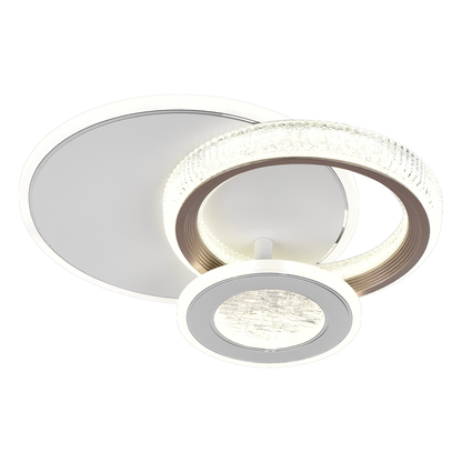 Lustra LED NYXORA 44W, 3 Cercuri, lumina Rece/Calda/Neutra, Alb Lustre LED Default Title Alessandro Design