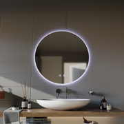 Oglinda LED Rotunda, 70cm, Isolda, Touch, Sistem Dezaburire Oglinzi Korman E Default Title Alessandro Design