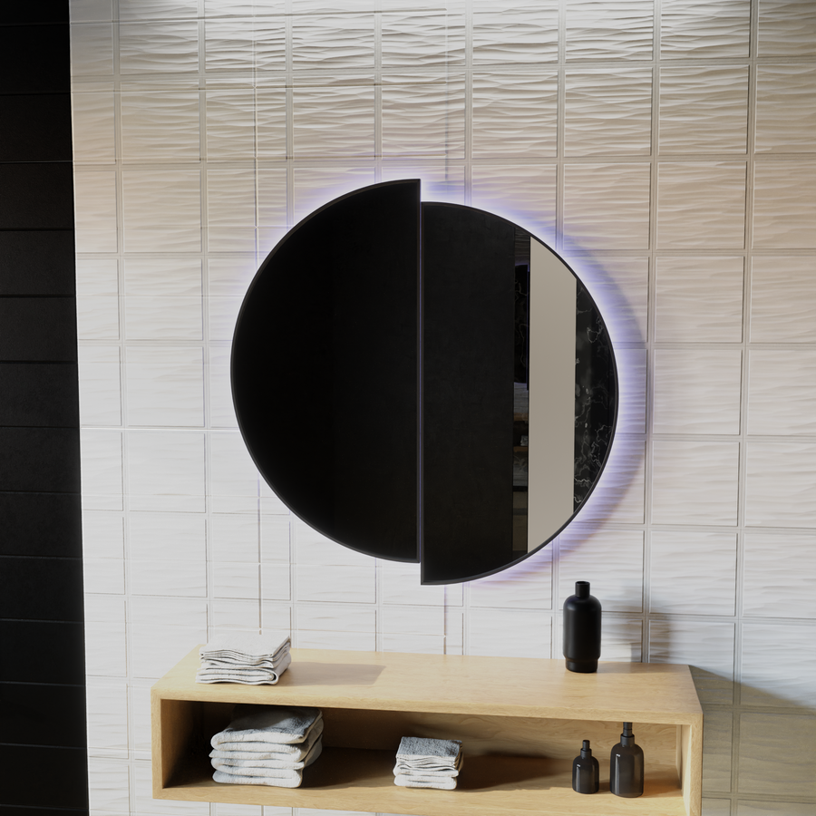 Oglinda LED Touch Mariah Sistem Dezaburire 60X60cm Oglinzi Korman E Default Title Alessandro Design