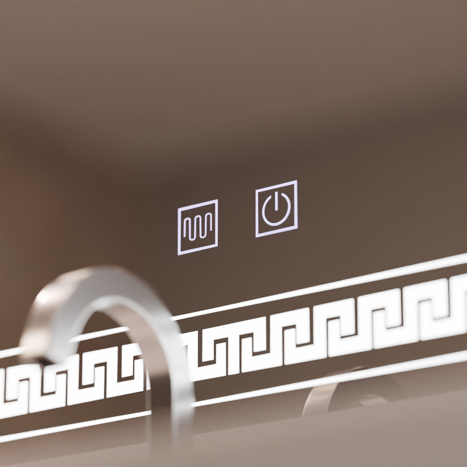 Oglinda LED Rectangulara 80x60 Touch Volta Sistem Dezaburire Oglinzi Korman E Default Title Alessandro Design