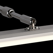 Aplica LED BALATON, 10W, liniara, lumina Calda/ Neutra/ Rece, Crom Lucios Aplice de Interior Default Title Alessandro Design