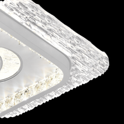 Lustra LED PERU 38W, 2 Patrate, lumina Rece/Calda/Neutra, Alb Lustre LED Default Title Alessandro Design