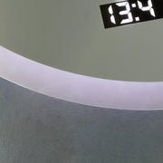 Oglinda LED Rotunda 50cm Giulia Senzor MotionGlow Marcello Sistem Dezaburire Ceas & Termometru Dimabila Oglinzi Marcello Default Title Alessandro Design