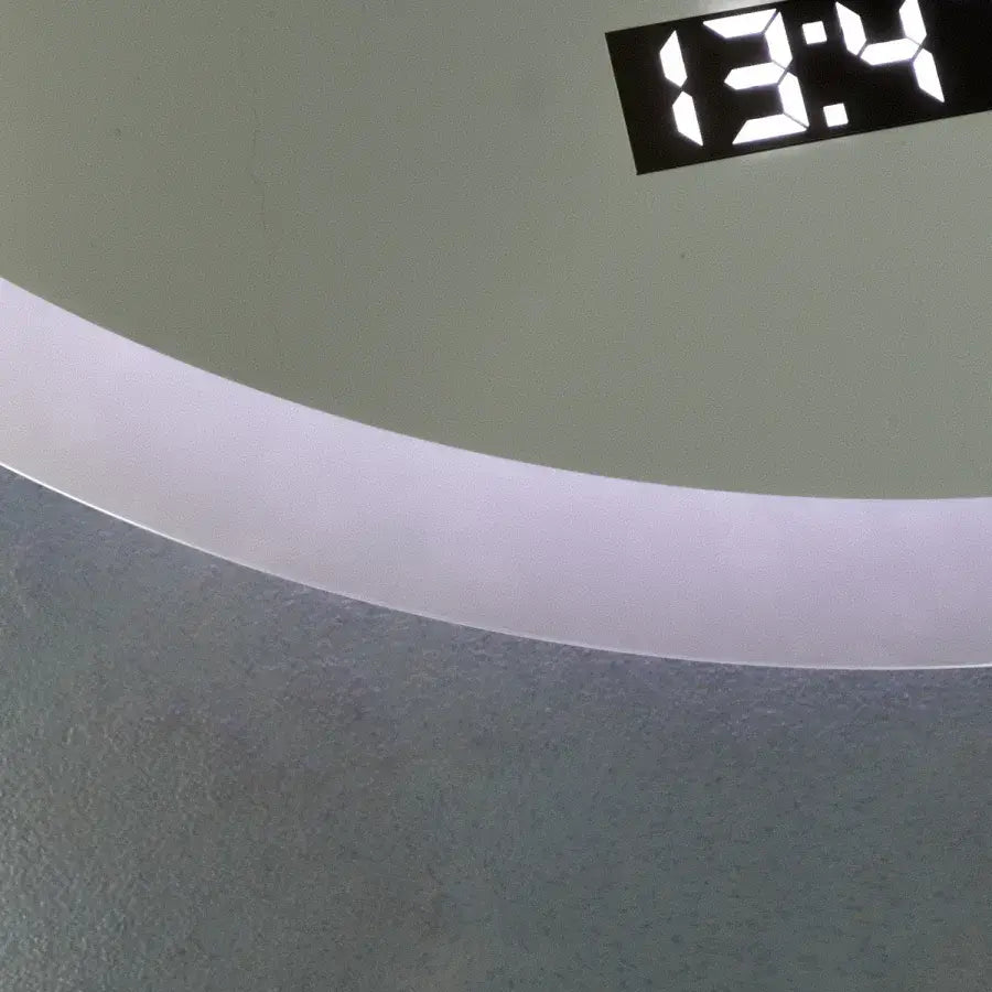 Oglinda LED Rotunda 50cm Giulia Senzor MotionGlow Marcello Sistem Dezaburire Ceas & Termometru Dimabila Oglinzi Marcello Default Title Alessandro Design