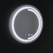 Oglinda LED Rotunda, 60cm, Senzor MotionGlow Consuel Marcello, Sistem Dezaburire, Ceas & Termometru, Dimabila Oglinzi Marcello Default Title Alessandro Design