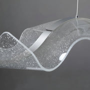 Lustra LED cu Telecomanda, Suspendata AMI 63W, Liniara, Lumina Rece/Calda/Neutra, Alb, Inaltime Reglabila