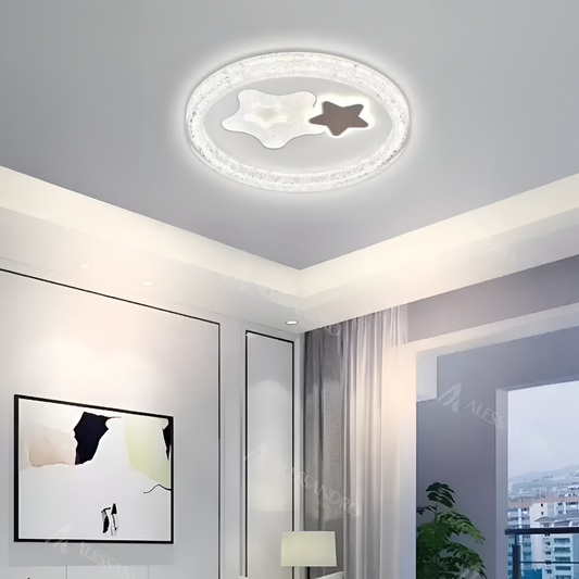 Lustra LED SKYForma Nexen, 61W, lumina Rece/Calda/Neutra, Negru Lustre LED Default Title Alessandro Design