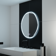 Oglinda LED Rotunda 60cm, Spirallus Touch, Sistem Dezaburire, Dimabila Oglinzi Korman E Default Title Alessandro Design