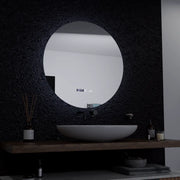 Oglinda LED Rotunda, 60cm, Serenite MotionGlow Marcello, Sistem Dezaburire, Ceas & Termometru, Dimabila Oglinzi Marcello Default Title Alessandro Design