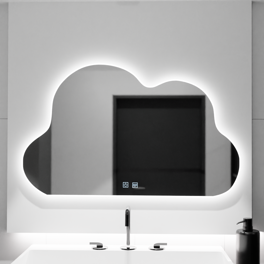 Oglinda LED Nor 60x40cm, Nuvola Touch, Sistem Dezaburire, Dimabila Oglinzi Korman E Default Title Alessandro Design