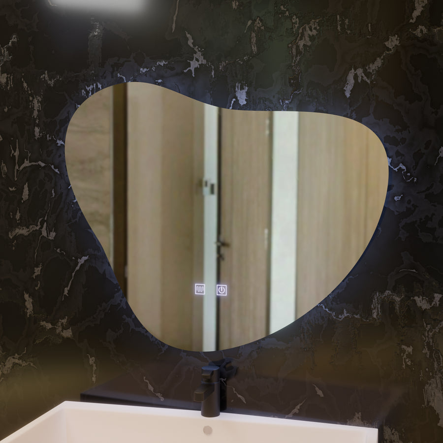 Oglinda LED Touch Avonita Sistem Dezaburire 87X70cm, E83S/87X70 Oglinzi Korman E Default Title Alessandro Design