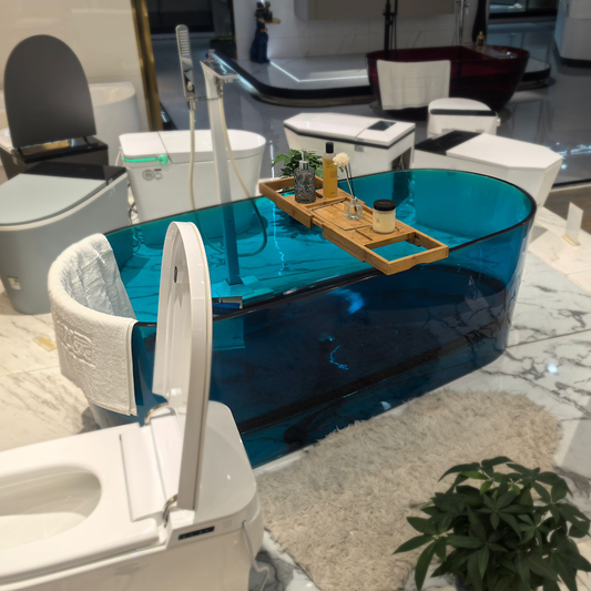 Cada Freestanding, Ovala, Sky Blue, Rasina, 170x78x56cm Cazi Freestanding Default Title Alessandro Design