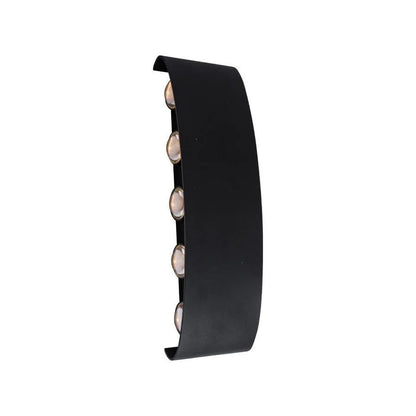 Fantas Aplica LED Interior/Exterior, 10 Surse x 1W, IP65, Negru, 3000K Aplice de Exterior Default Title Alessandro Design