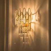 Aplica Cristal ALHAMBRA 2x E14, 35x15cm, Auriu Aplice de Interior Default Title Alessandro Design