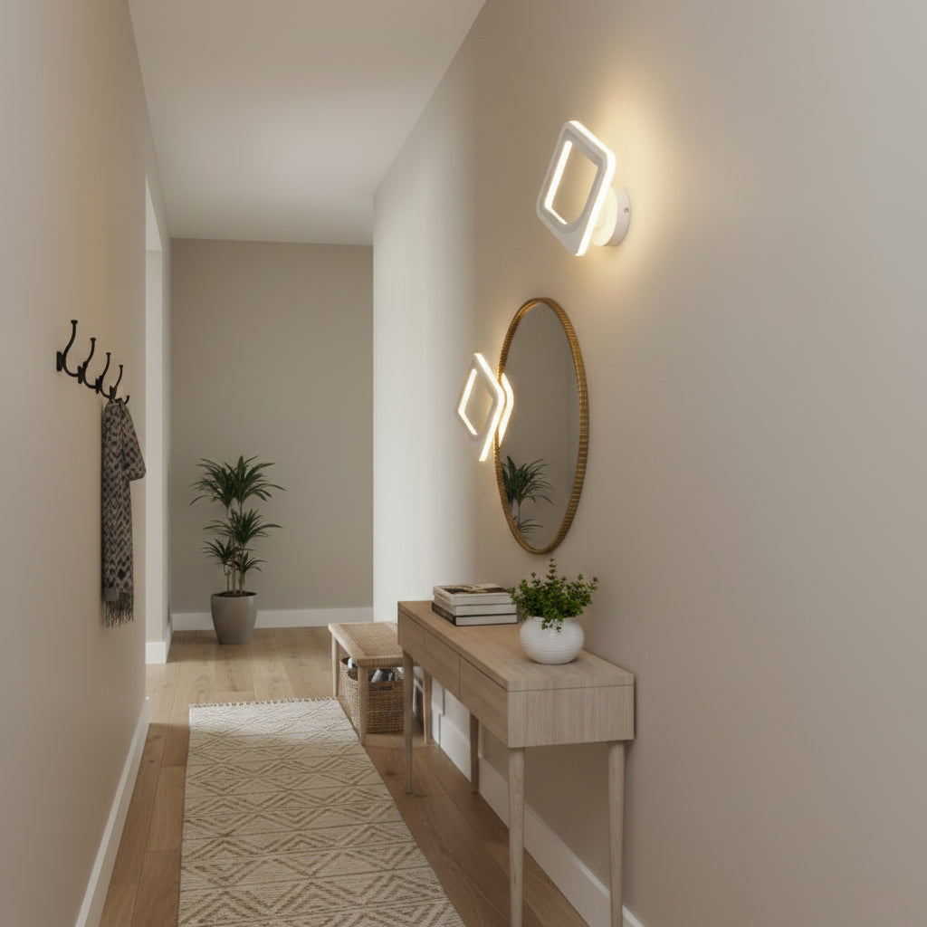 Aplica LED Akila, 15W, Alb, Lumina Rece/Calda/Neutra Aplice de Interior Default Title Alessandro Design