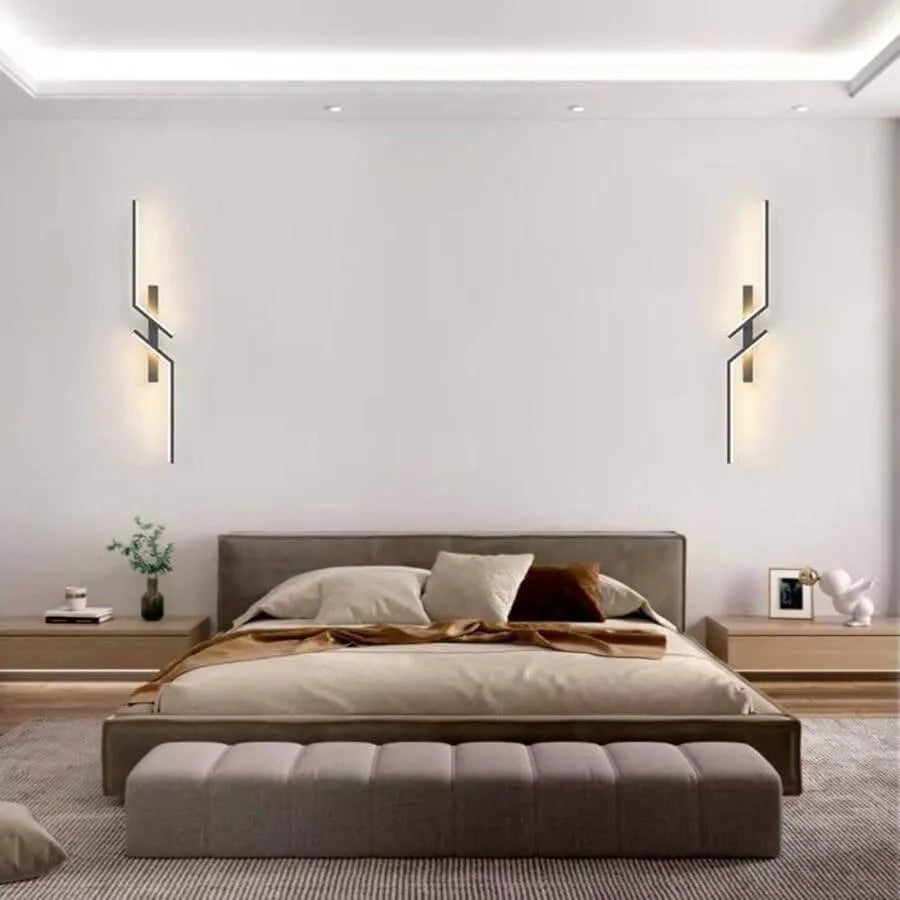 Aplica LED Avyaan 22W Negru Aplice de Interior Default Title Alessandro Design